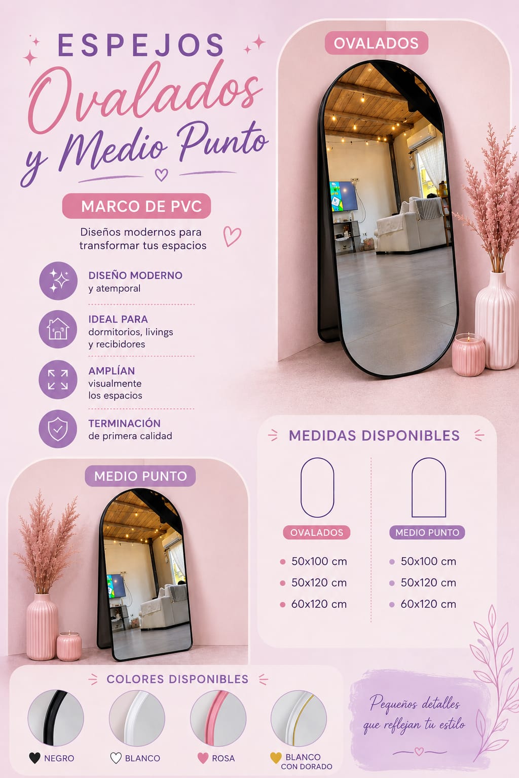 Ovalados y Medio Punto